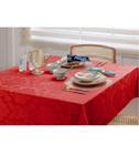 Toalha Mesa Retangular Raner High Class 160x320cm Vermelha