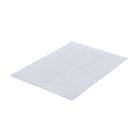 Toalha Para Pés Piso Canelada Macia Felpuda 48 x 70 Buddemeyer 100% Algodão Cinza 1825