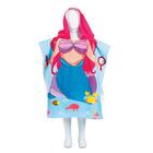 Toalha Poncho de Praia Infantil com Capuz - Meninas