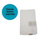 Toalha Rosto Karsten Unika 100% Algodão Macia 500g/m² branca