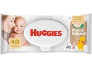 Toalha Umedecida Huggies Puro e Natural - 48 Unidades