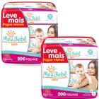 Toalha Umedecida Meu Bebe Ultra Pack 400 Unidades 2 x 200 Un