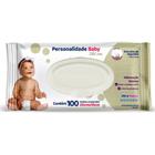 Toalha umedecida personalidade baby total care 100 unidades