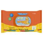 Toalha Umedecida Suave Natural Baby Wipes Mãe E Filho 100 Un