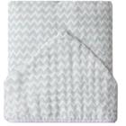 Toalhão De Banho Soft 1,05M X 85Cm Papi Baby - Chevron Verde