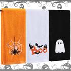 Toalhas de banho Fanfanwin Halloween, Natal, 35 x 75 cm, 3 unidades