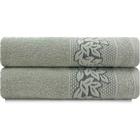 Toalhas de Banho Karsten 100% Algodão Kit com 2 peças Provence