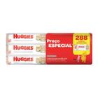 Toalhas umedecidas huggies puro e natural com 6 pacotes