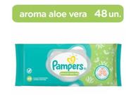 Toalhas Umedecidas Pampers Aloe Vera C48 - Protecter Gamble