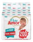 Toalhas Umedecidas Puro Amor Premium Pack C/ 200un Qualybless