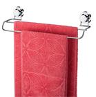 Toalheiro duplo 45cm com ventosas