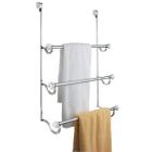 Toalheiro iDesign York Metal Over the Shower Door Chrome - InterDesign