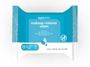 Toalhetes removedores de maquiagem Amazon Basics Hydrating 25 Wipes