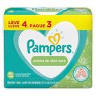 Toalhinhas Umedecidas Pampers Aloe Vera 192 Unidades