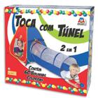 Toca com Túnel 2 em 1 com 60 Bolinhas Braskit