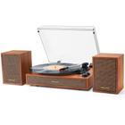 Toca-discos de vinil TANLANIN Vintage Bluetooth Stereo