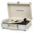 Toca-discos de vinil TANLANIN Vintage Portable com Bluetooth