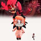 TOKZON Alastor Plush, Hell Inn Alastor Figura Stuffed Animal, 11.8 "bonito Alastor Hazbin Hotel figura boneca, presente para os amantes do jogo dos desenhos animados namorado namorada.-1pcs