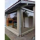 Toldo Cortina Bege c/ visor - 1,60m x 2,50m - kit completo