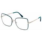 Tom Ford FT5613-B 098 Mulheres Dark Green Metal Frame Eyeglas