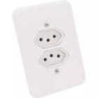 Tomada Dupla 2p+t 10a Conjunto-radial