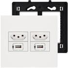 Tomada Dupla 4x4 Pial Plus+ Com Carregador USB Duplo Legrand