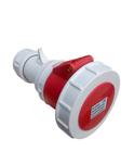 Tomada Industrial Pendente ou Acoplamento - 380V - Vermelho - SIBRATEC