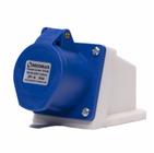 Tomada Industrial Sobrepor Decorlux 16a-3p+T,9h,Ip44 Azul 220/240v