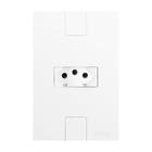Tomada Simples 20A Caprice Modular Pluzie 4x2
