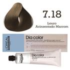 Tonalizante Dia Color 7.18 Louro Acinzentado Marrom L'Oréal