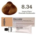 Tonalizante Dia Color 8.34 Louro Claro Dourado Acobreado