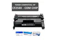 Toner CF258X cf258 Cf258X COM CHIP 58X Para M428fdw M404dw M428dw M404n  Com Chip Compatível