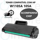 Toner Compatível 105a COM CHIP 105A COM CHIP W1105A M105 107a 107w 135a M13 MFP135A MFP135W