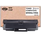 Toner Compatível 105a preto sem chip para impressora HP MFP135W 1k