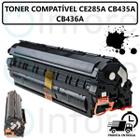 Toner Compativel CE285a Cb435a Cb436a ce285a 85a para P1102 P1102W M1132 M1212 M1210