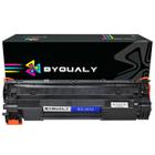 Toner Compatível com CF283A 283 83A ByQualy p/ M125a M126nw M126a M127fn M127fw M128fn M225dw Preto