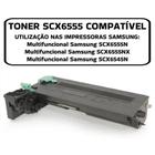 Toner D6555 compatível para impressora Samsung SCX6555NX