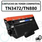 Toner Premium Tn3472 Tn-3472 Tn3470 Tn-3470 Tn880 Tn-880 Impressoras L5702dw L5502dn L5102dw L5652dn 12k Compativel