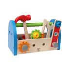 Tool Box Play Set Hape Fix It Wooden de 14 peças para crianças a partir de 3 anos