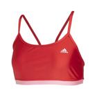 Top Adidas Treino Suporte Leve Aeroreact - Vermelho