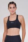 Top Authen Essentialrun Stamina - feminino - preto