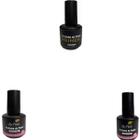 Top Coat Base Gel Primer Fibra Acrigel Alongamento Unha Nail