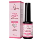 Top Coat Prata Anylovy 10ml - Brilho com Glitter Perfeito