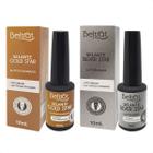 Top coat Selante Beltrat Silver e Gold Star glitter Kit