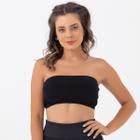 Top cropped feminino faixa viscolycra t/u promocional 3033.c1