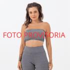 Top cropped feminino faixa viscolycra t/u promocional 3033.c1