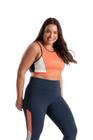 Top Esportivo Graphene Laranja Salmão