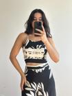 Top Feminino de Viscose com Bojo e Alça Fina Mirian