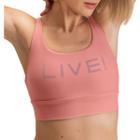 Top Feminino Live Icon Pecan Rosa Claro - P1298