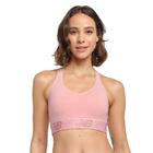 Top Feminino New Balance Foundation Rosa Antigo